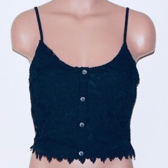 Paper Crane lace crop top or bralette - Picture 5 of 7